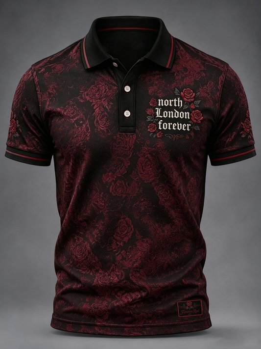 Men's north London forever Printed polo shirt