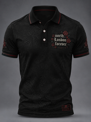 Men's north London forever Printed polo shirt