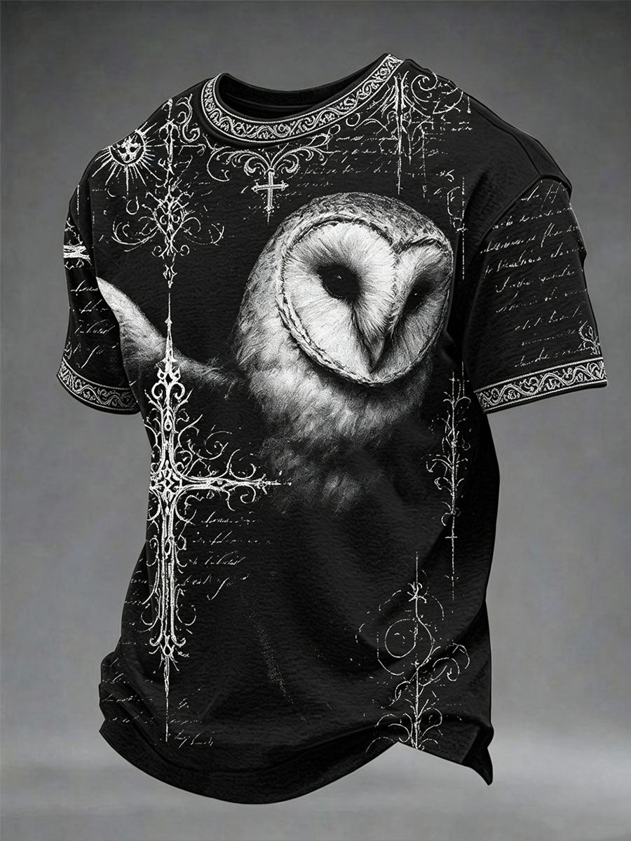 Men's Barn Owl Short Sleeves T-shirt