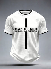 Men's Man of God Waffle T-Shirt