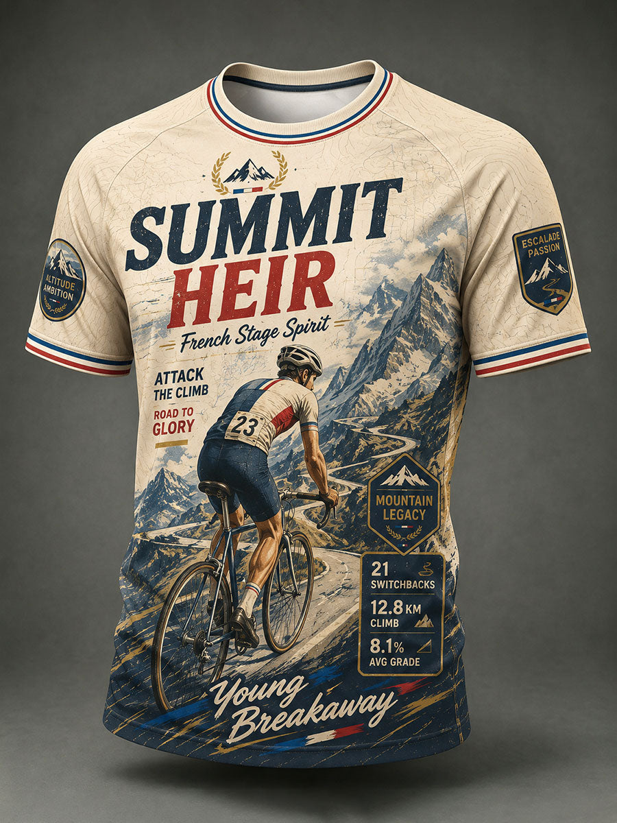 Men's Bicycle Race Short Sleeve T-shirt