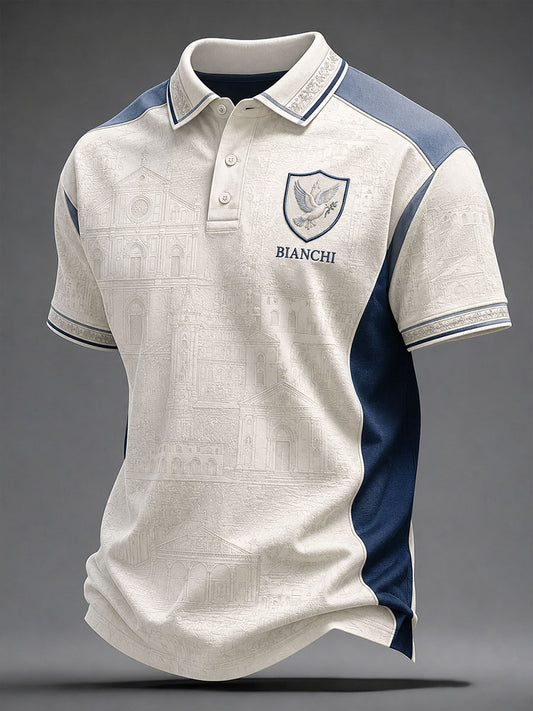 Men's Firenze Calcio Storico Bianchi Short Sleeves T-shirt
