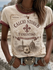 Men's Calcio Storico Fiorentino Short Sleeve T-shirt