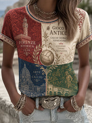 Women's Firenze Calcio Storico Short-sleeved T-shirt