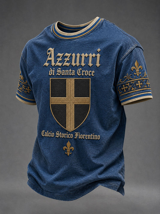 Men's Calcio Storico Fiorentino Short Sleeve T-shirt