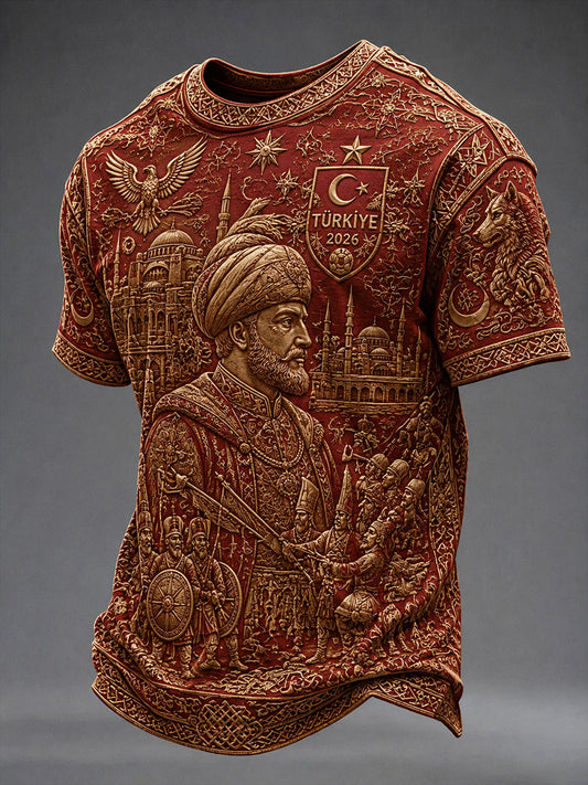 Men's Turkey 2026 Football T-shirt