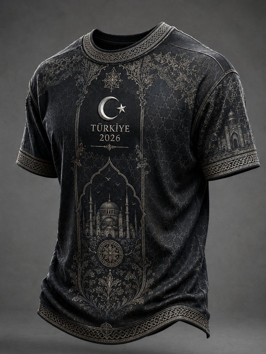 Men's Turkey 2026 Football T-shirt