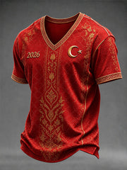 Men's Turkey 2026 Football T-shirt