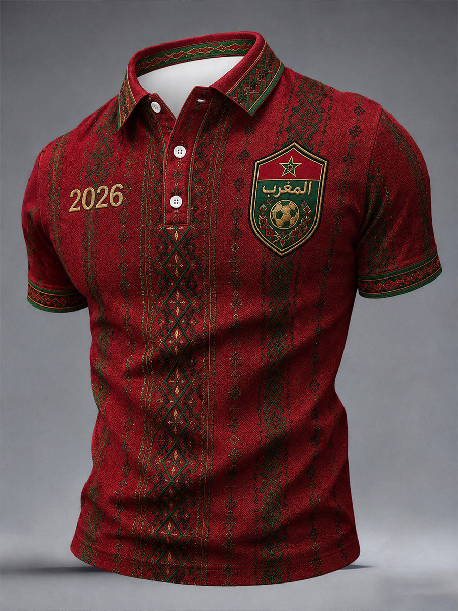 Men's 2026 Morocco Football Tops