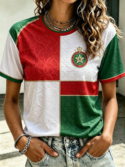 Women's MOROCCO Printed short-sleeved T-shirt