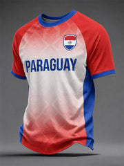 Men's Gift For Football Fans Print Casual Tee