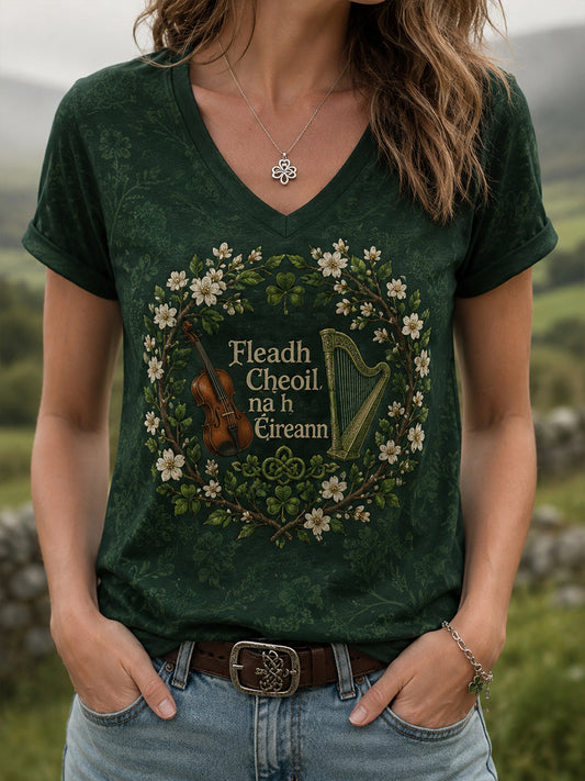 Women's Fleadh Cheoil na hÉireann Print T-shirt