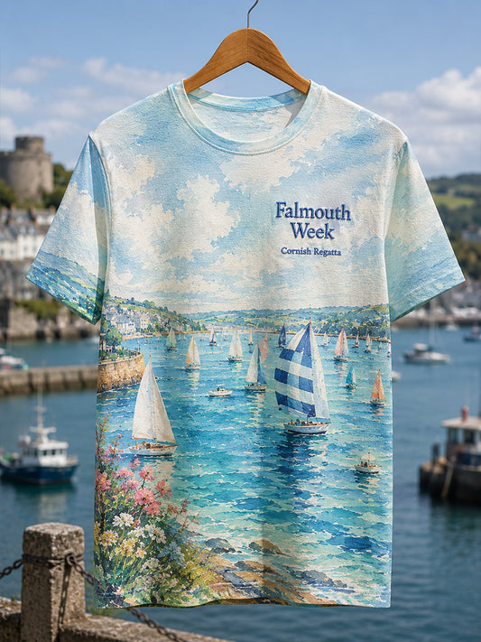 Men's Falmouth Week Print Casual T-shirt