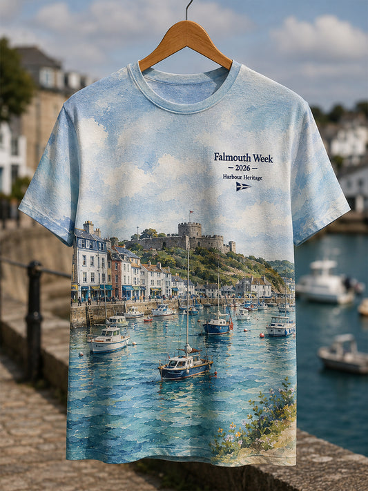 Men's Falmouth Week Print Casual T-shirt