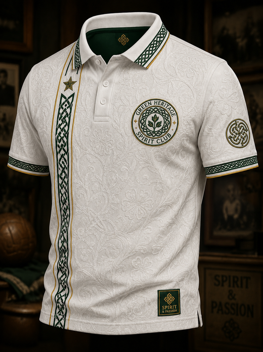 Men's Celtic Football Club Lover Printed polo shirt