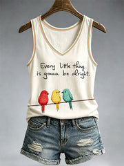 Women's Every Little Thing Is Gonna Be Alright Tank Top
