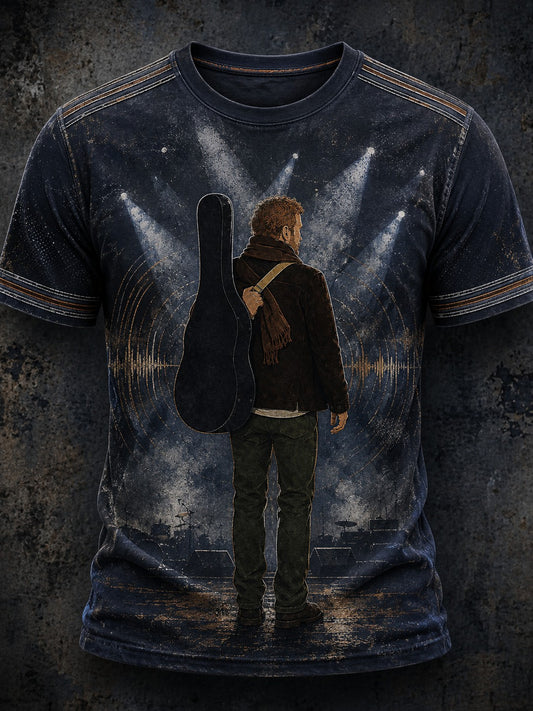 Men's Glen Memory Printed T-shirt