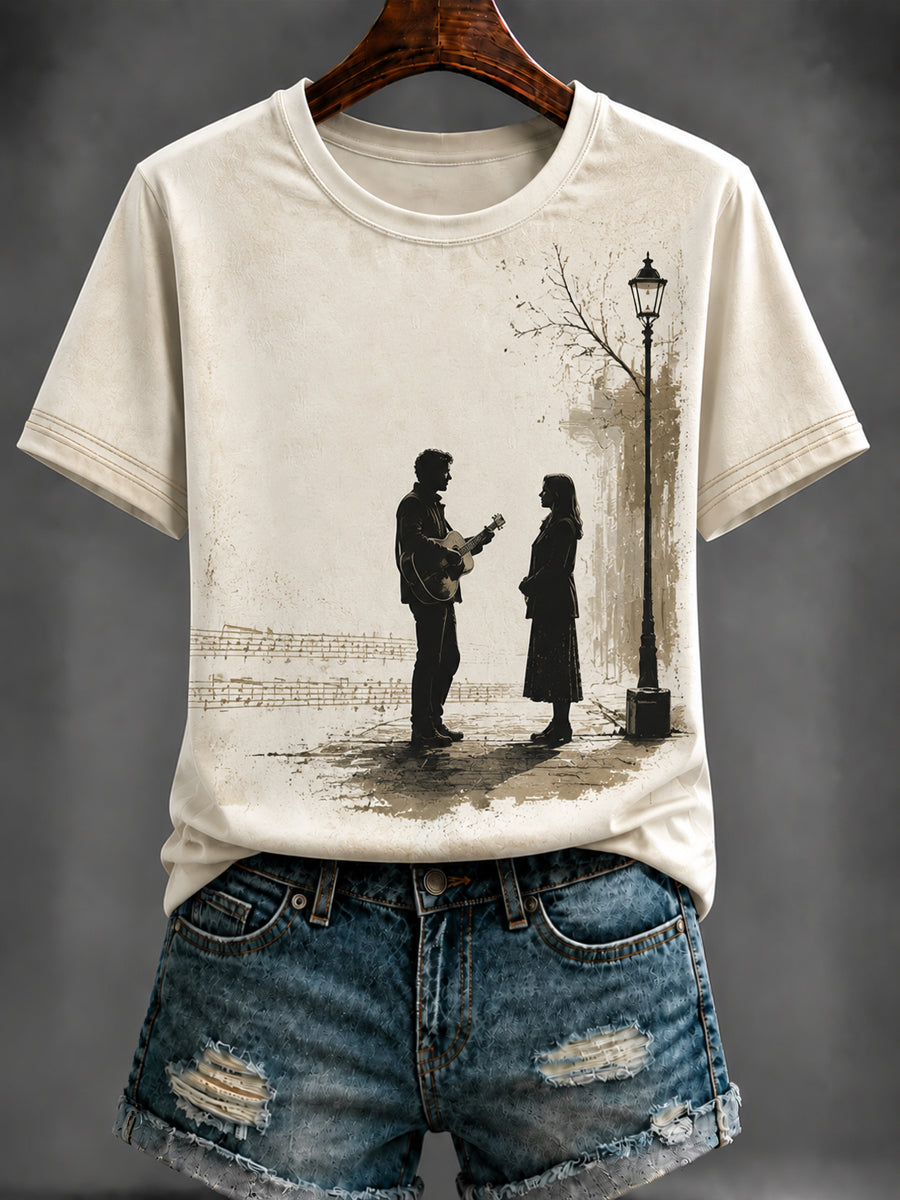 Women's Glen Memory Printed T-shirt