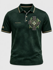Men's Celtic Football Printed polo shirt