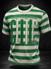 Men's Celtic Football Printed short sleeves t-shirt