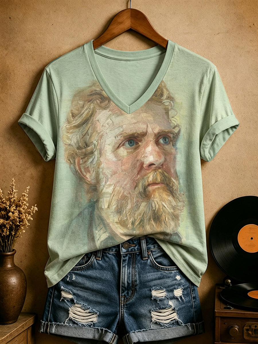 Women's Irish Folk Street Musician T-Shirt