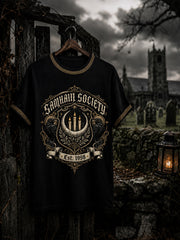 Men's Irish Halloween Samhain Print Short Sleeve T-shirt