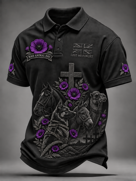Men's Remembering The Animals Of War Shirt